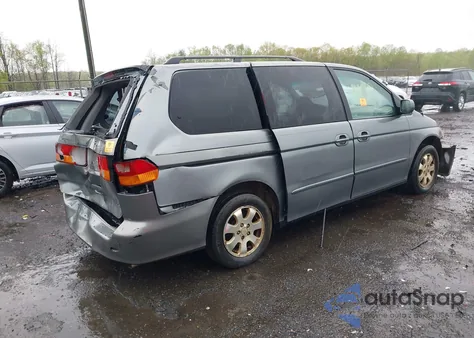 2002 Honda Odyssey Ex z USA, uszkodzony, nr VIN 2HKRL18612H526902
